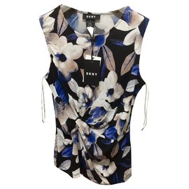 Drapierte ärmellose Tunika - Dkny
