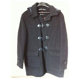 Autre Marque Duffle Coat Yachting Club by Win's Blu Navy Lana XXL