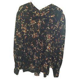 Isabel Marant Seidenbluse Mehrfarbig