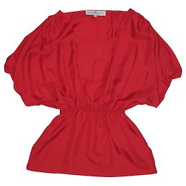 Top de seda rojo Designers Remix
