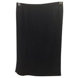 Falda azul oscuro de Max Mara