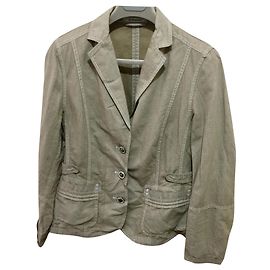 Autre Marque Blazer Steilmann en mezcla de lino