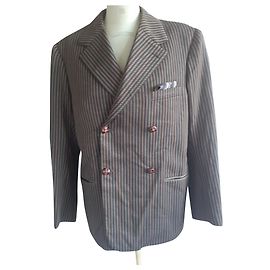 Giacca Blazer Jean Paul Gaultier in Lana Caramello