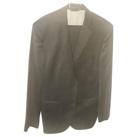 Completo da sposo Hugo Boss nero in lana Taglia 48 - Autre Marque