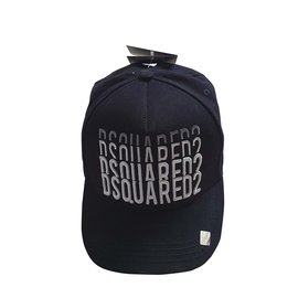 Cappellino Dsquared2 in cotone nero
