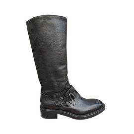 Sartore Lederstiefel schwarz 35.5 IT