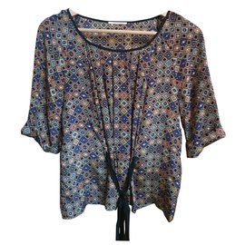Chattawak silk blouse multi color - Autre Marque