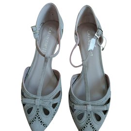 Café Noir Pumps Grau Nubuk 38 - Autre Marque