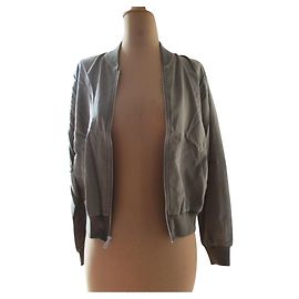 American Apparel Khaki Bomberjacke, taille M.