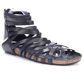 Sandali Vagabond in pelle nera