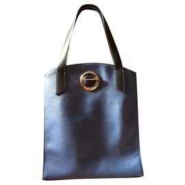 Bolsa Séquoia azul de tecido e sintético