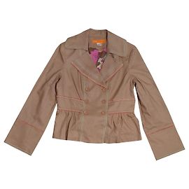 Autre Marque Blazer Cynthia Steffe Rosa Cotone Lino XL