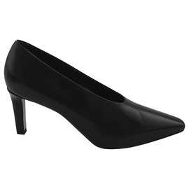 Décolleté Aeyde in pelle nera taglia 39