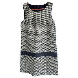Abito in cotone Cop Copine con inserti in pelle