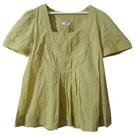 Blusa Day Birger & Mikkelsen Verde Lima Algodón Talla 38