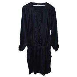 By Malene Birger Robinia Kleid Schwarz Viskose