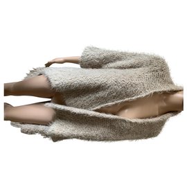 Jersey de punto beige Impérial Talla S