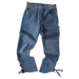 Vaqueros Maje azules de algodón talla 36