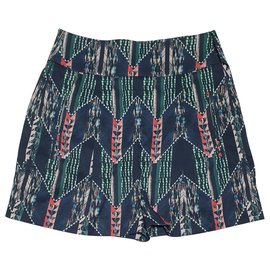 Pantalones cortos Matthew Williamson Multicolores Algodón Viscosa