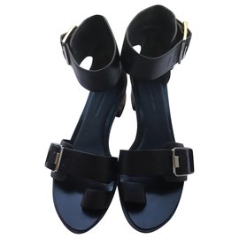 Sandali Alexander Wang in pelle nera