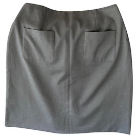 Chanel Uniformrock schwarz Größe 42