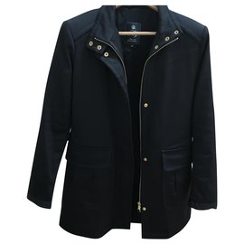 Fay Mantel Navy Blau