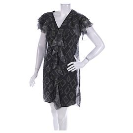 Vestido de seda multicolor Karl Lagerfeld Talla 34 XS