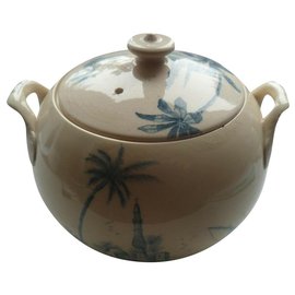 Autre Marque Gien France porcelain sugar bowl