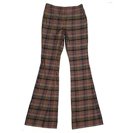 Stella Mc Cartney Stella McCartney Tartanhose aus Rayon