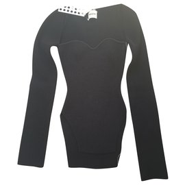 Top Khaite Negro de Viscosa - Autre Marque