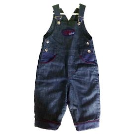 Combinaison Baby Dior en denim bleu 18 mois