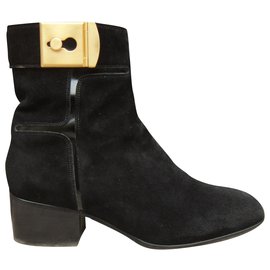 Sartore Stiefeletten Schwarz Hirschleder 36.5 FR