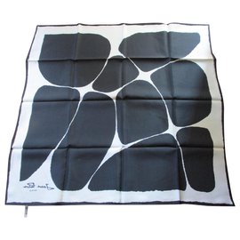 Seidentuch mit Grafikprint - Autre Marque