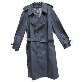 trench da uomo vintage Burberry 64 con fodera in lana rimovibile, Nuova Condizione