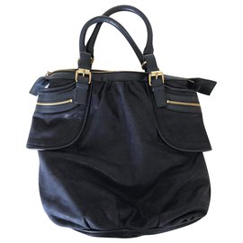 Stella Mc Cartney Stella McCartney Handtasche aus Leder Dunkelblau