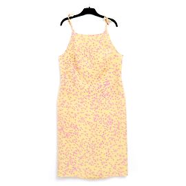 Gianni Versace HAUTE COUTURE GELBE SEIDE FR40