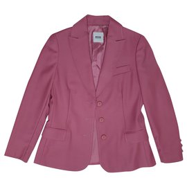 Moschino Cheap And Chic Wool Blazer Pink