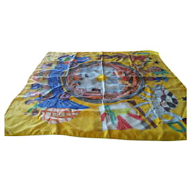 Louis Vuitton William Wilson Autour du Monde Silk Scarf