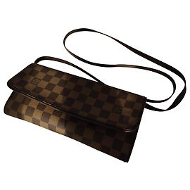Louis Vuitton Florentine Damier Lona Marrón