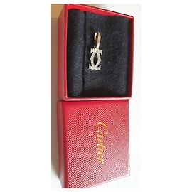 Pendente Cartier in oro bianco e diamanti