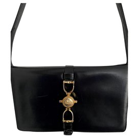 Borsa Clutch in pelle di vitello Trio Céline vintage