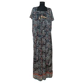 Vestido largo de seda Matthew Williamson