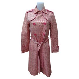 Abrigo Marc Jacobs Rosa y Dorado
