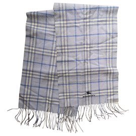 Sciarpa Burberry mista blu