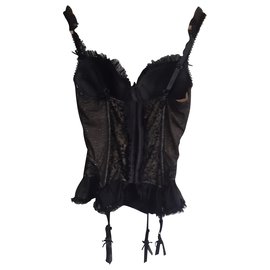 Guêpière in lingerie nera - Autre Marque
