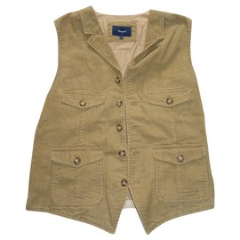 Giacca Blazer Façonnable in Cotone Beige