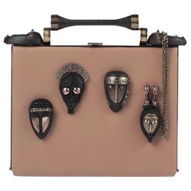 Borsa a tracolla Valentino in pelle beige