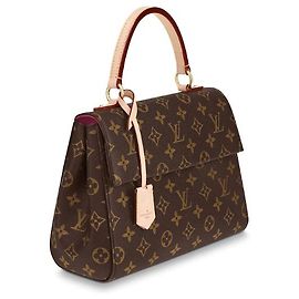 Bolso Louis Vuitton CLUNY BB Rosa Piel Pata de Cabra