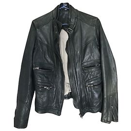 Zadig & Voltaire Chaqueta clásica de cuero Nappa