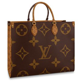 Louis Vuitton Onthego GM Monogramma Giant Canvas Marrone